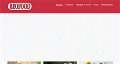 Desktop Screenshot of beofood.com