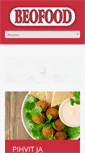 Mobile Screenshot of beofood.com